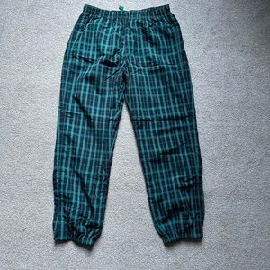 Supreme Nylon Plaid Track Pant
